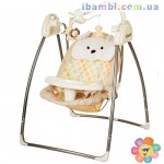 Шезлонг-качель SG 110-2 Бежевая